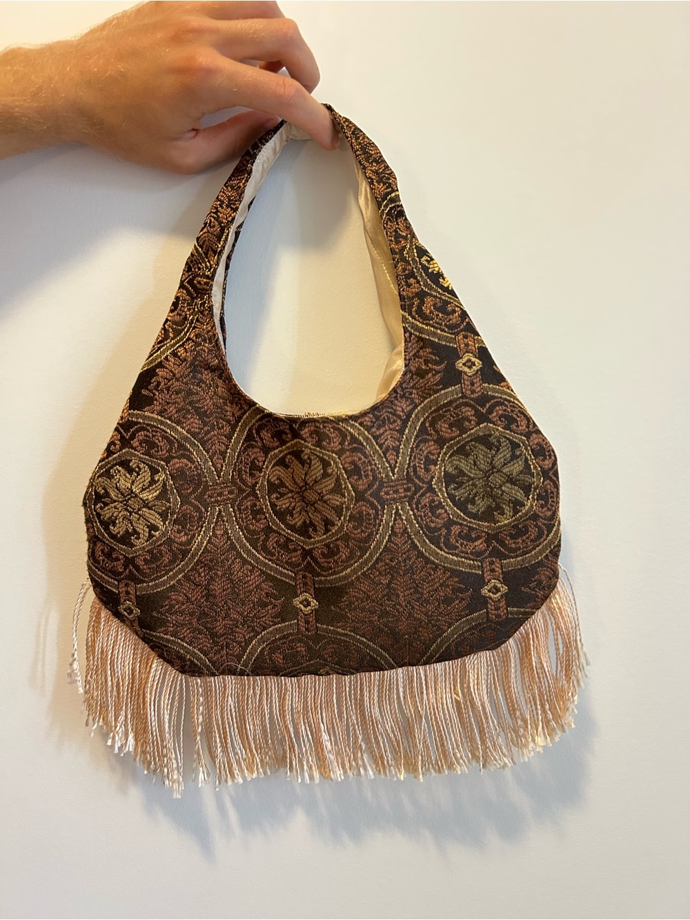 Handmade upcycled bag - Picture 3 of 3